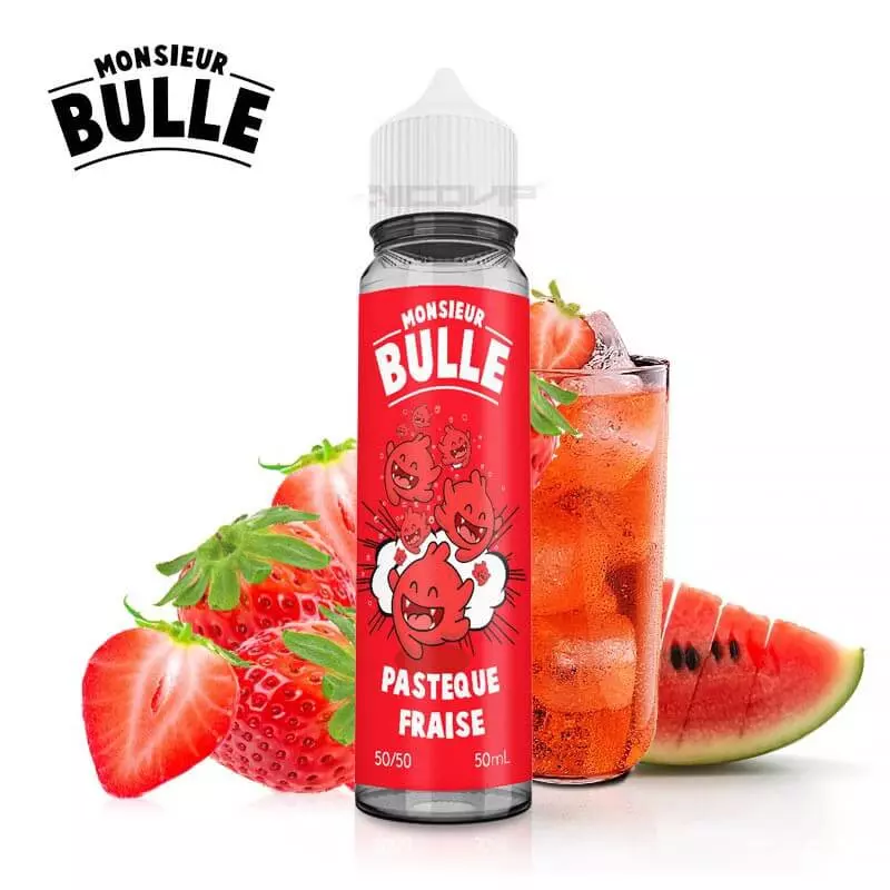 Pastèque Fraise Monsieur Bulle 50ml 2617 (74C)