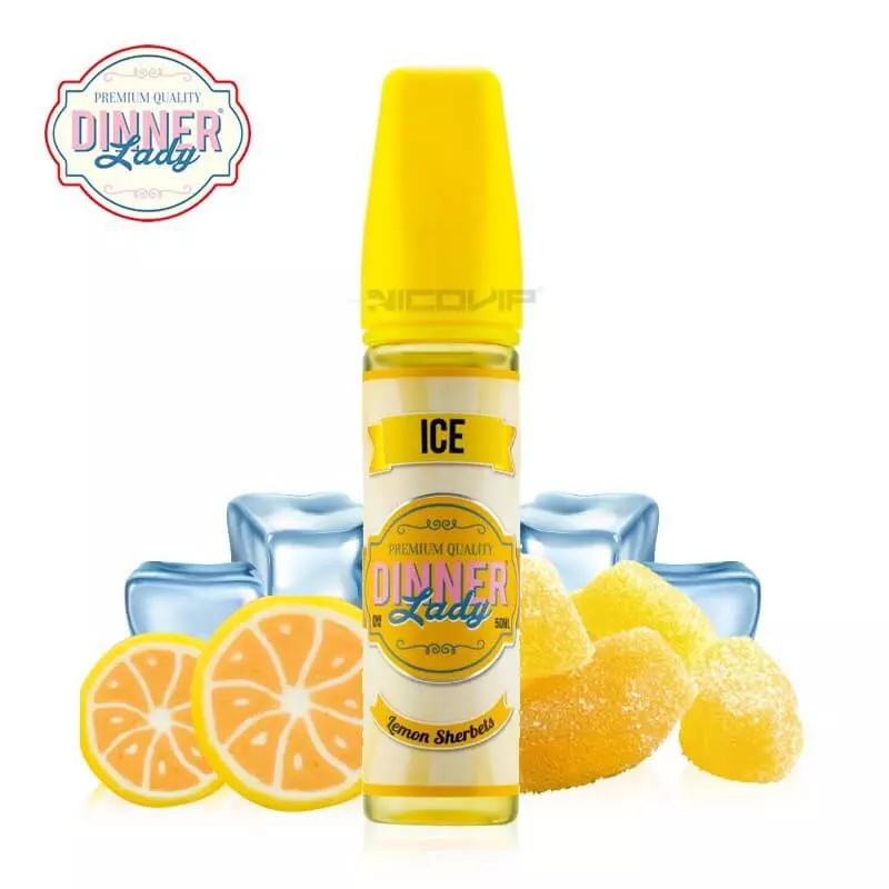 Lemon Sherberts ICE Dinner Lady 50ml 2639
