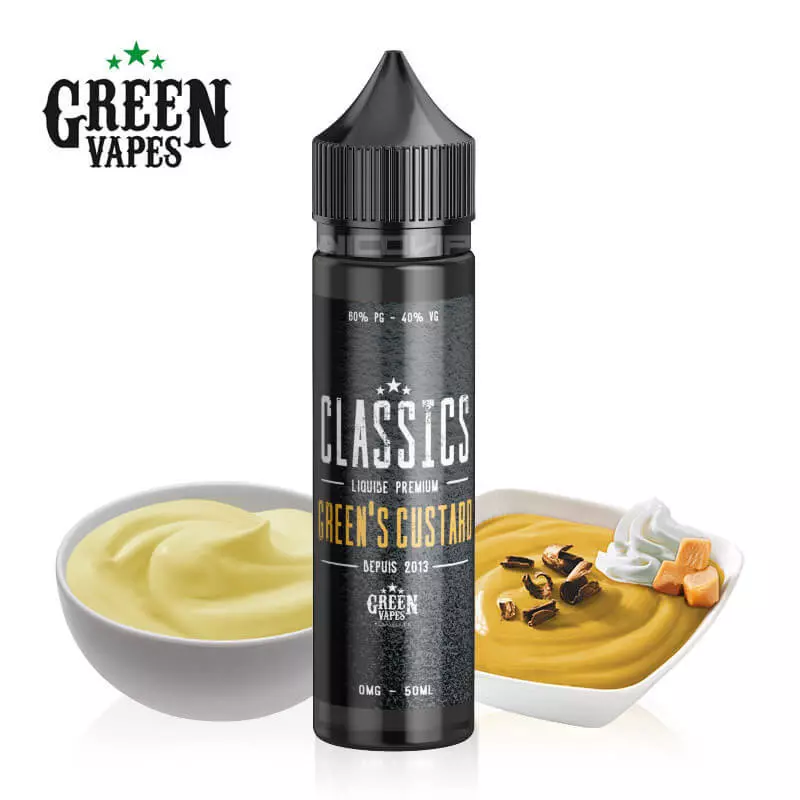 Green Custard Green Vapes 50ml 2839