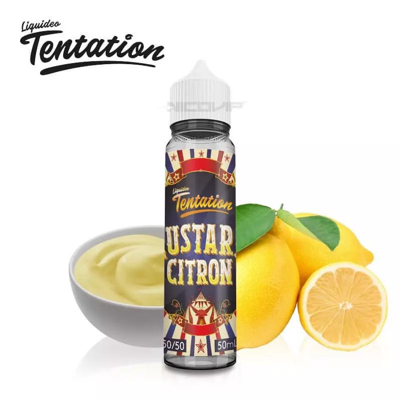 Custard Citron Tentation Liquideo 50ml 2867 (81D)