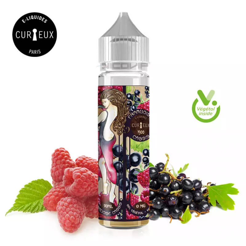 Framboise Cassis Végétol Curieux 50 ml 2984