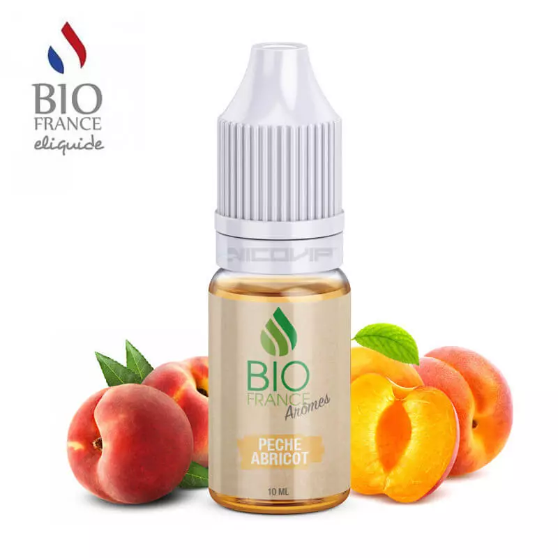 Arôme Pêche Abricot Bio France E-liquide 10ml 3129