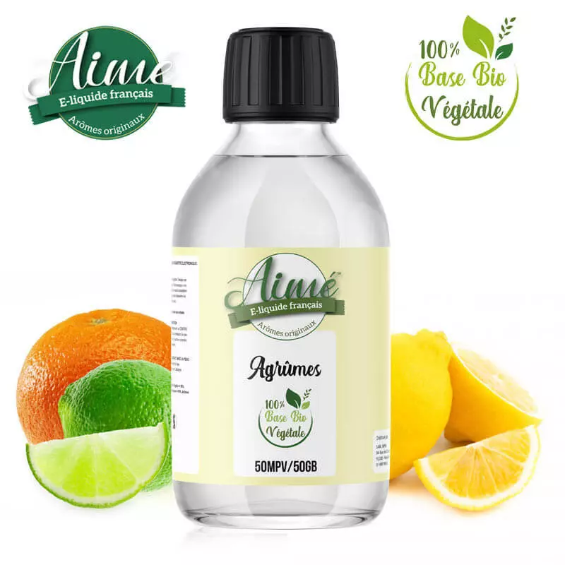 E-liquide Bio Agrumes Aimé 200ml 3254