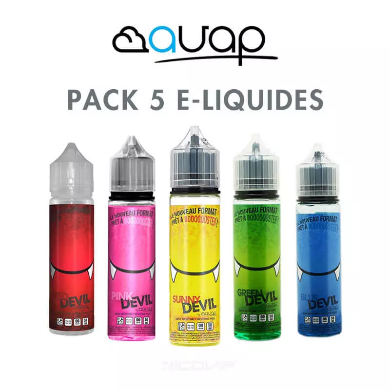 Pack e-liquides Devil AVAP 50ml 3283