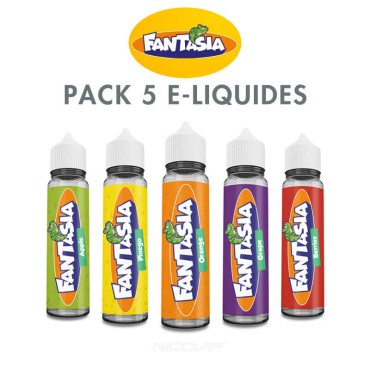 Pack e-liquides Fantasia 50 ml