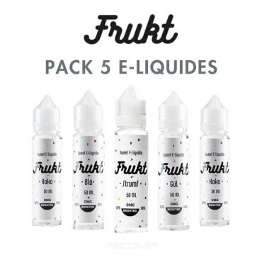 Pack e-liquides Frukt 50 ml