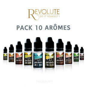 Pack arômes Revolute 10 ml