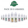 Pack 20 E-liquides Bio Aimé