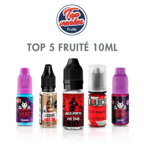 Top 5 E liquides Fruités 10ml