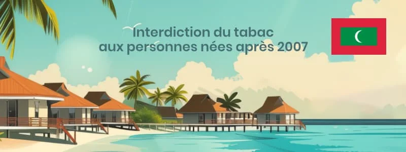 Interdiction du tabac aux Maldives