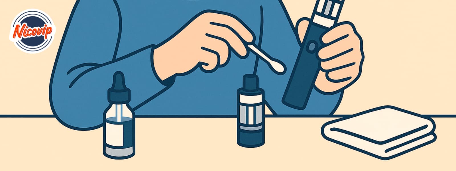Nettoyer sa cigarette électronique