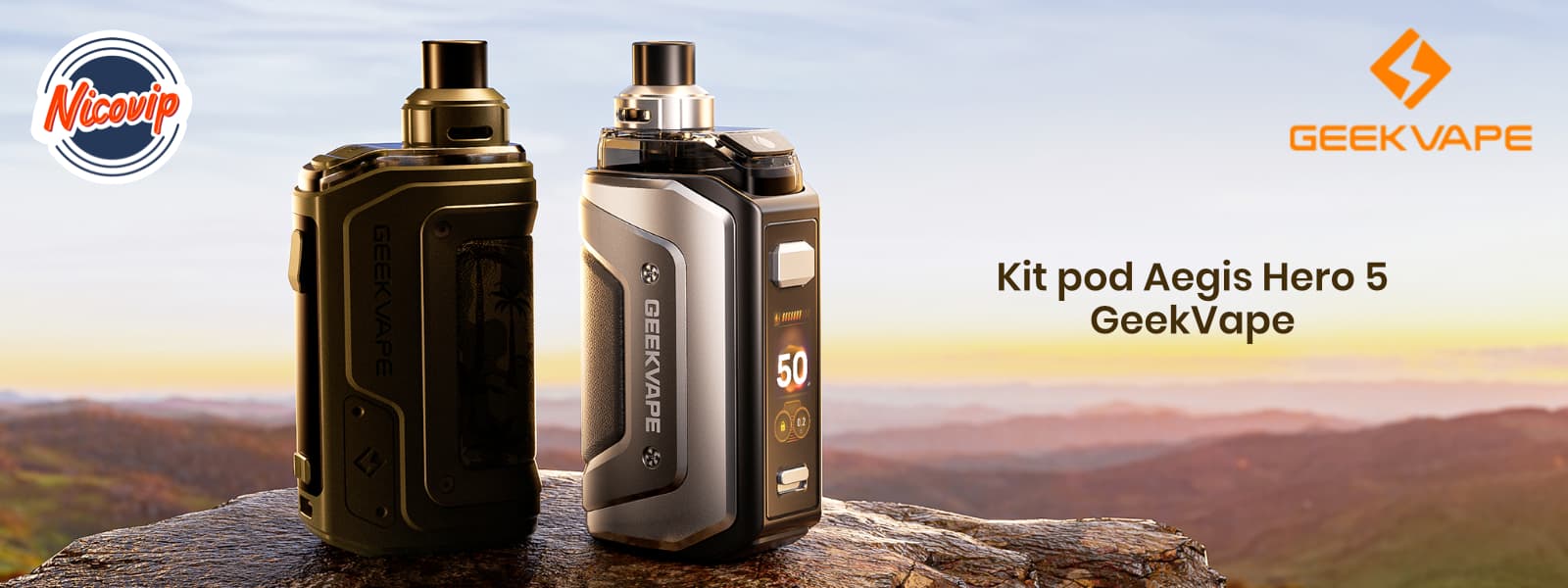 Kit pod Aegis Hero 5 GeekVape