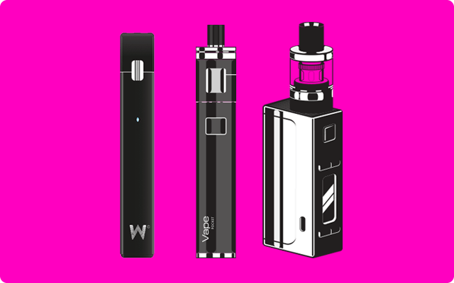 Les types de cigarettes électroniques débutants$