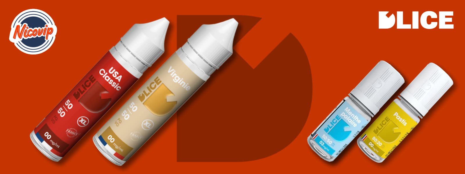 Les e-liquides DLICE