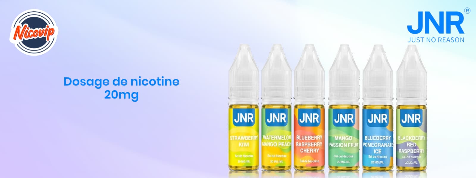 Le dosage en nicotine des e-liquides JNR