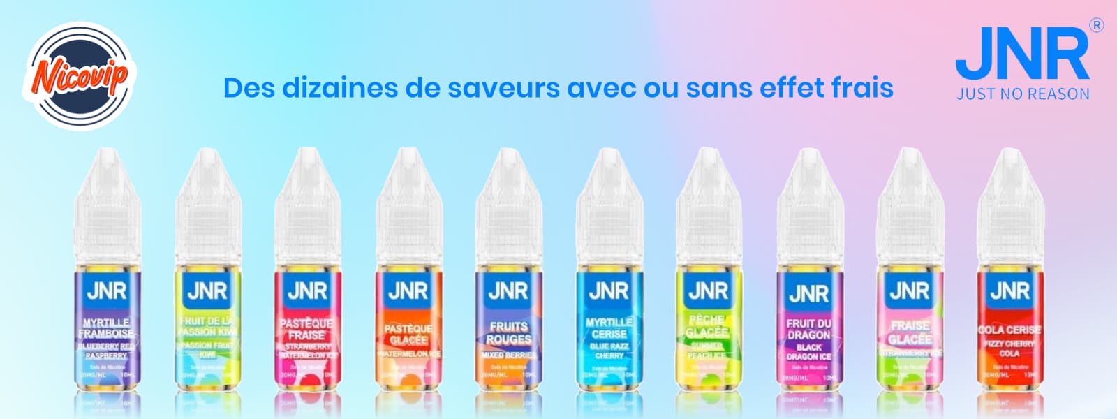 Les e-liquides JNR