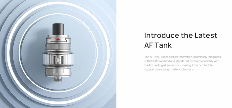 AF TANK Aspire présentation