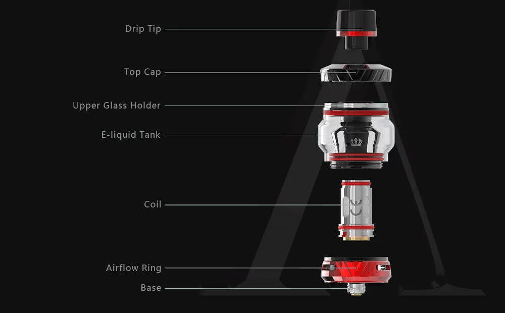 description clearomiseur crown V Uwell