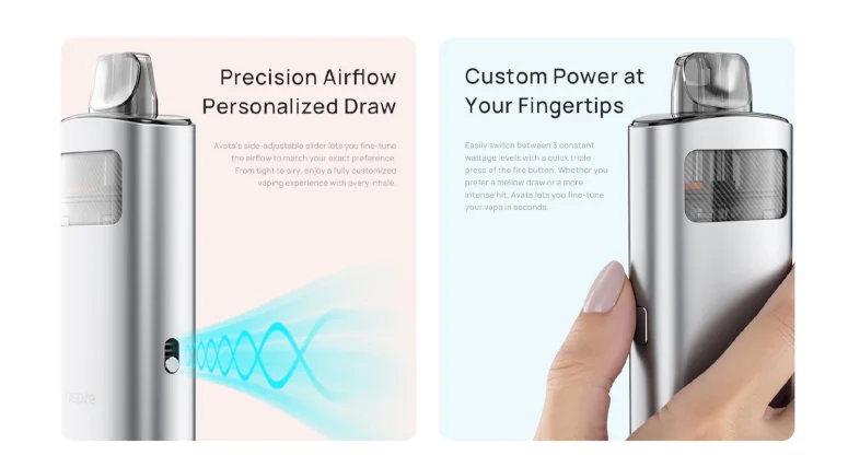 Kit Pod Pixo Aura Aspire Airflow