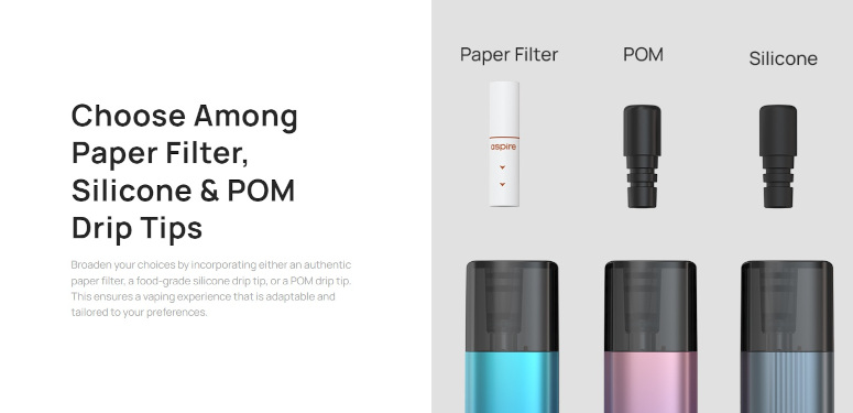 Kit Pod Vilter 2 Aspire embouts