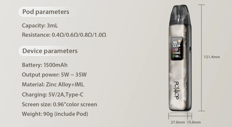 kit DotPod plus Dotmod fiche technique