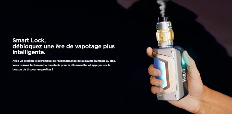 Kit Aegis Legend 3 GeekVape vérouillage