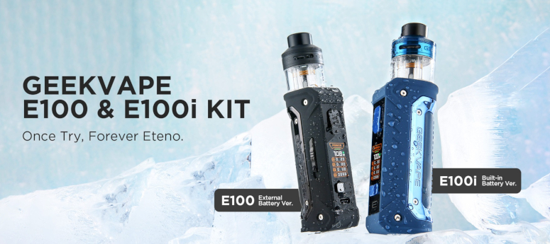 Kit Aegis Eteno E100i Geek Vape présentation