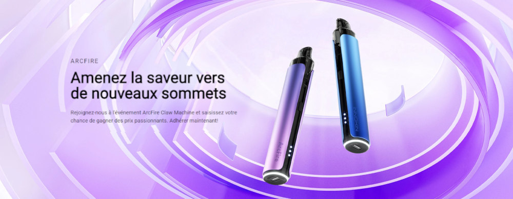 Kit Pod ArcFire Starter 650mAh Innokin présentation