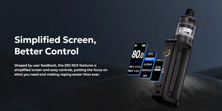 Kit Coolfire Z80 NEX 80W Innokin screen