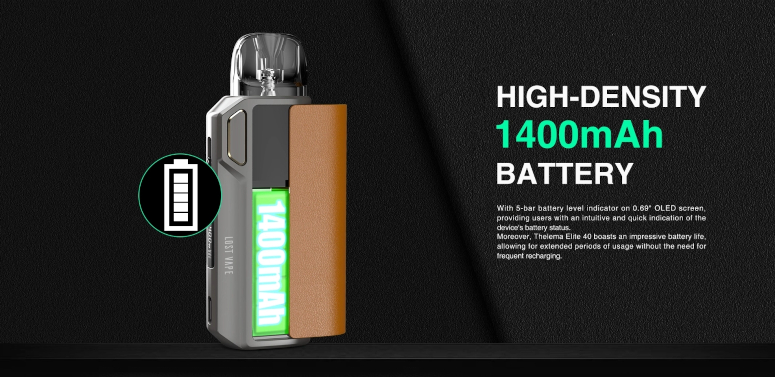 Pod Thelema Elite 40 batterie