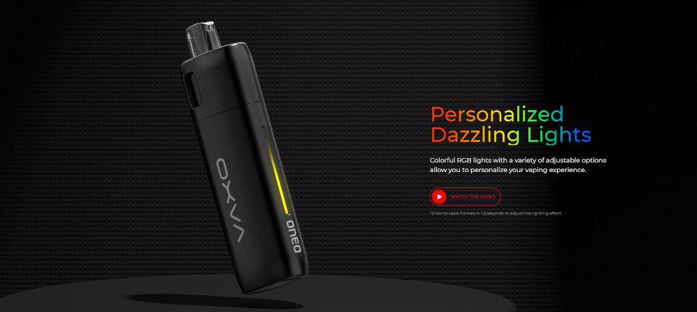 Kit Pod Oneo 1600mAh Oxva led