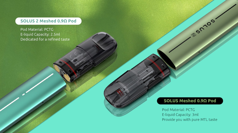 Kit Pod Solus 2 700mAh Smok cartouches