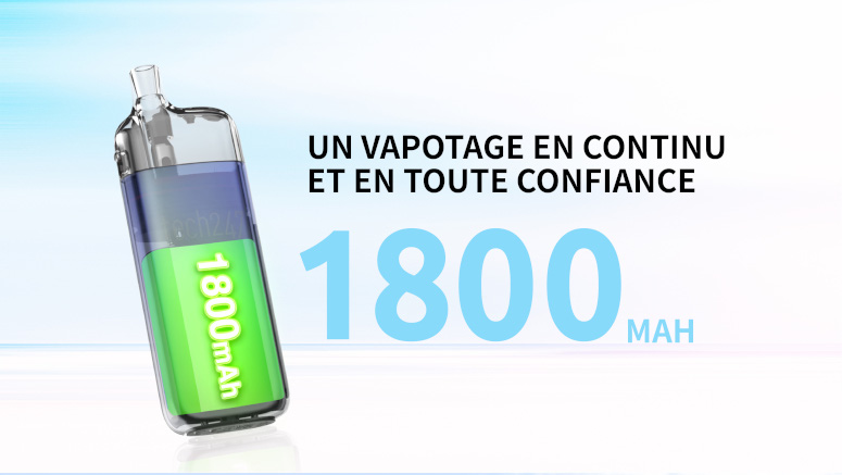 Kit pod tech247 Smok batterie