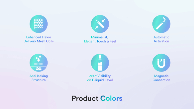 Kit Slim Starter 500mAh Vaptio caractéristiques