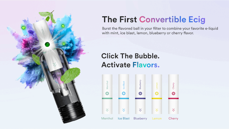 Kit Slim Starter 500mAh Vaptio filtre