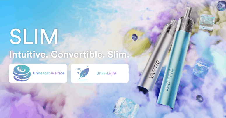 Kit Slim Starter 500mAh Vaptio présentation