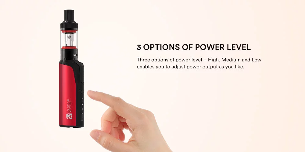 kit Cosmo Vaptio 3 niveaux de puissance