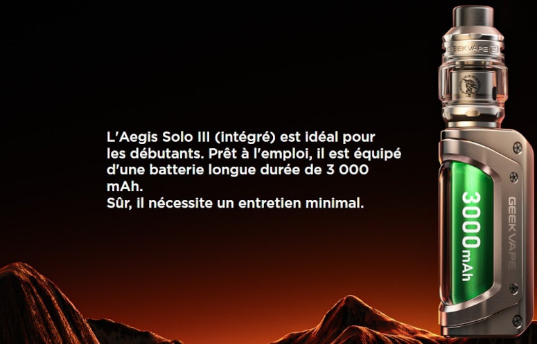 Box Aegis solo 3 GeekVape