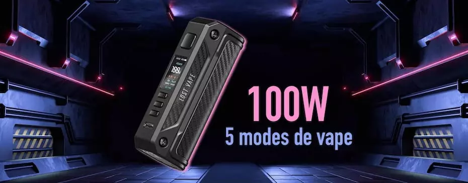 Test de la box Thelema Solo Lost Vape